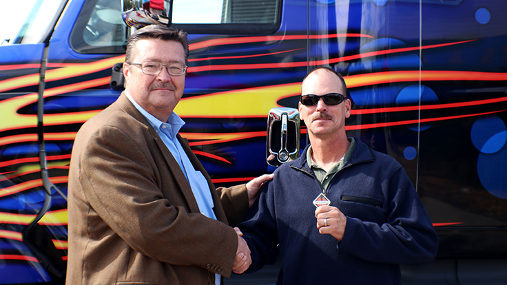 Navistar awards truck to OnCommand Connection sweepstakes winner