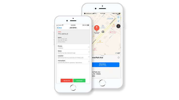 CieTrade mobile app lets drivers manage dispatch jobs from the road