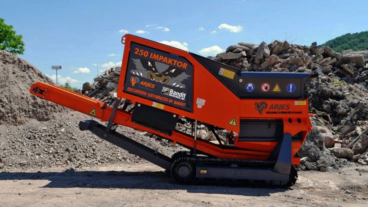 Bandit to offer ARJES industrial shredders and rock crushers