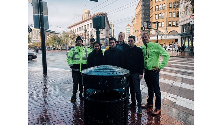 San Francisco partners with Nordsense to monitor bins