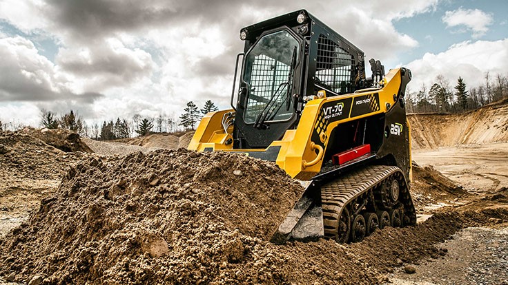 ASV introduces new Posi-Track loader: the VT-70 High Output