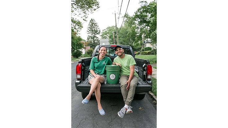 New Jersey couple launches food scrap pickup service