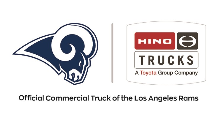 Hino announces partnership with Los Angeles Rams