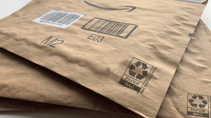 Georgia-Pacific recyclable Amazon mailer