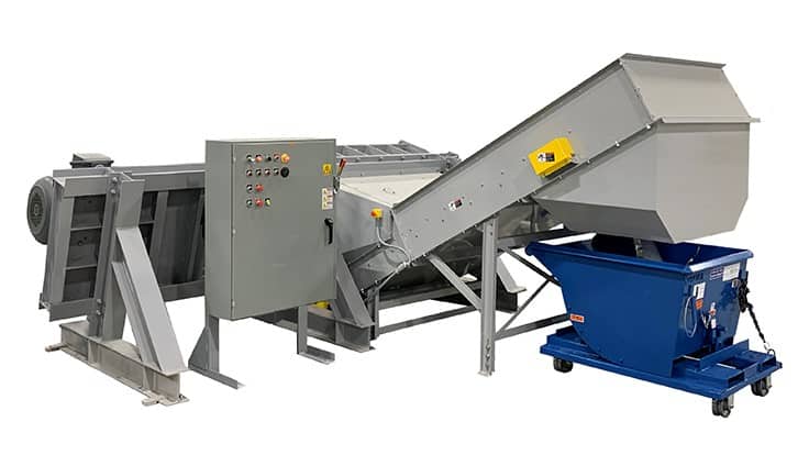 Amos Manufacturing highlights benefits of automated size reduction in metal recycling