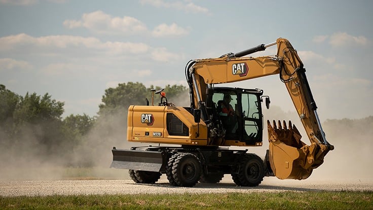 Cat releases new M320 wheeled excavator 