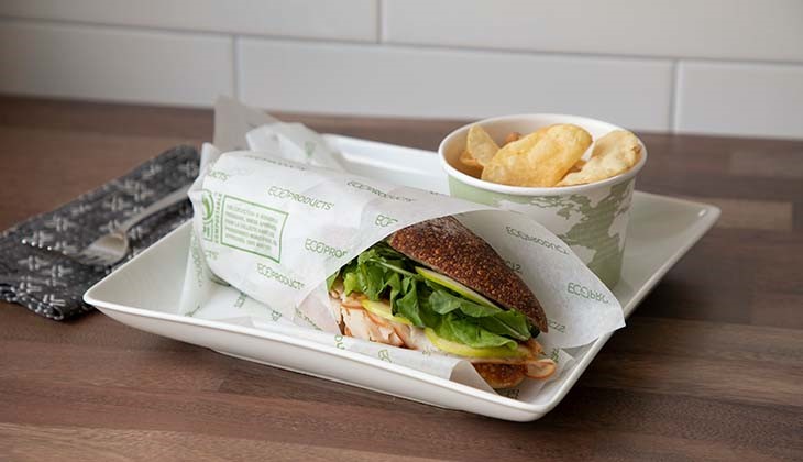 Eco-Products launches compostable sandwich wrap   