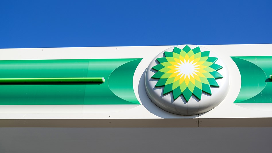 BP gas station logo
