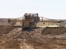 Photo of a landfill