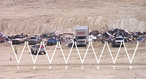Photo of a landfill