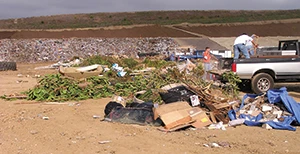 Photo of a landfill
