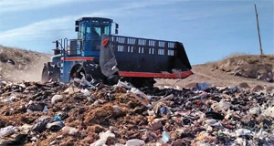 Photo of a landfill