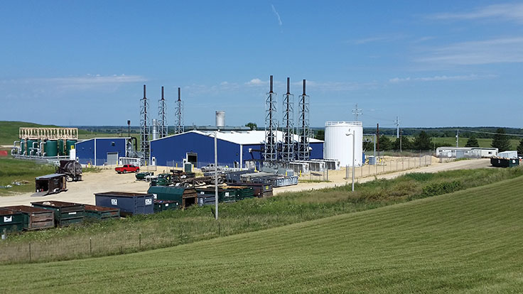 Hoosier Energy starts up landfill gastoelectricity project in