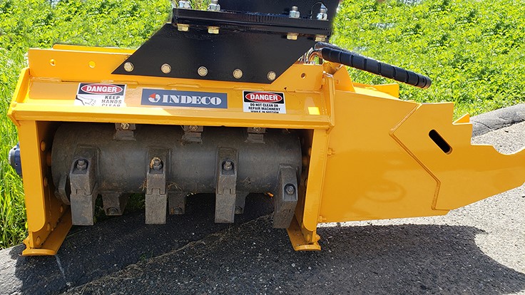 Indeco introduces mulcher attachments Waste Today