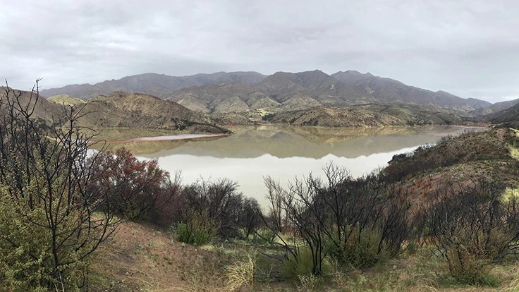  Jameson Lake reservoir after recent rainfall.