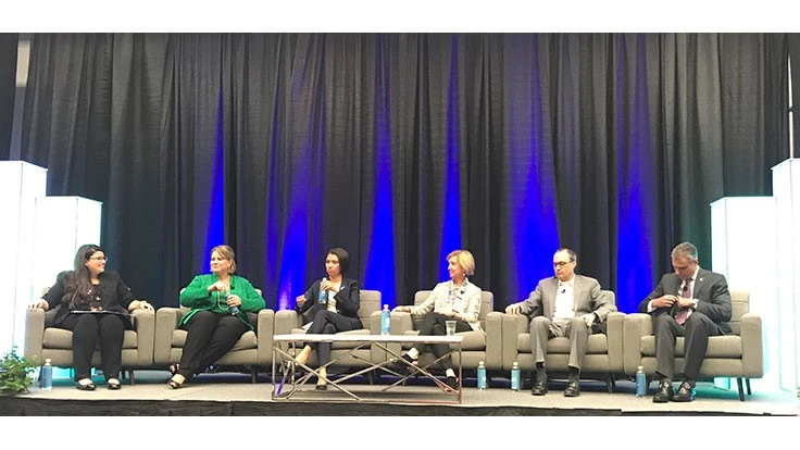 From left:  Allia Saydjari, Devina Rankin, Dianna Cervantes, Mary Anne Whitney, Ned Coletta and Chuck Serrianni 