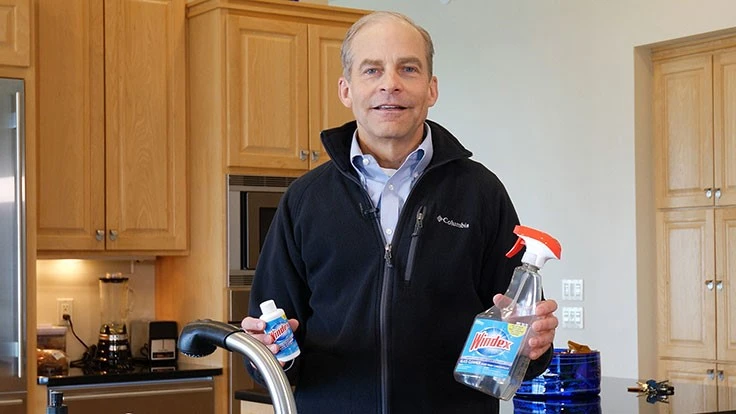 SC Johnson Chairman and CEO Fisk Johnson shares how using concentrate bottles can help reduce plastic scrap.