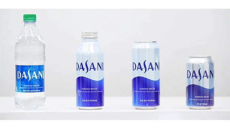 Dasani debuts HybridBottle and introduces new aluminum bottles.