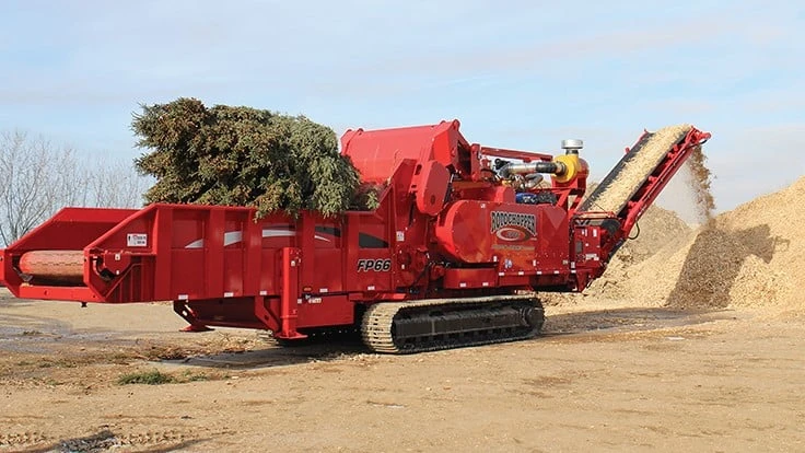 Rotochopper FP-66 horizontal grinder