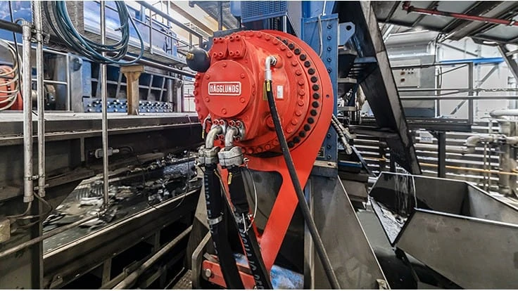 hagglunds drive shredding