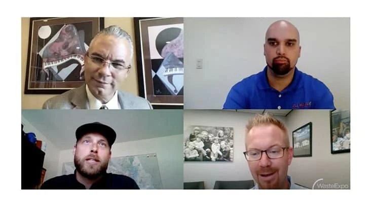 Clockwise from top left: Bill White, Alex Carrasquillo, Matt Coulter, Kevin Atkinson.