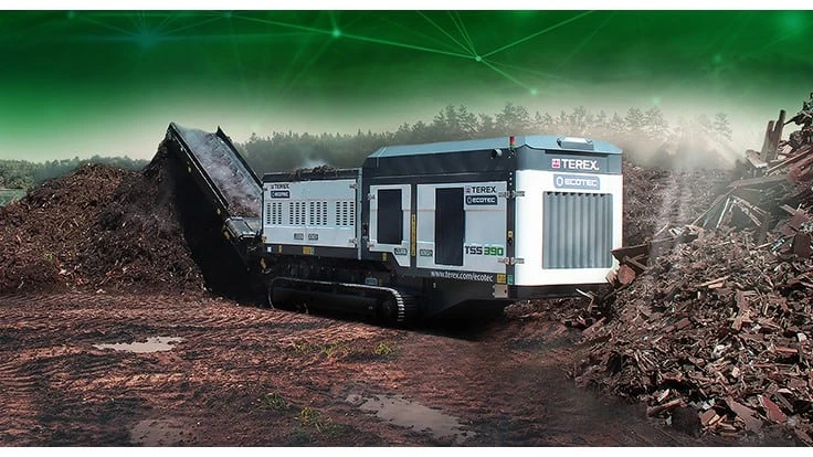 terex ecotec shredder