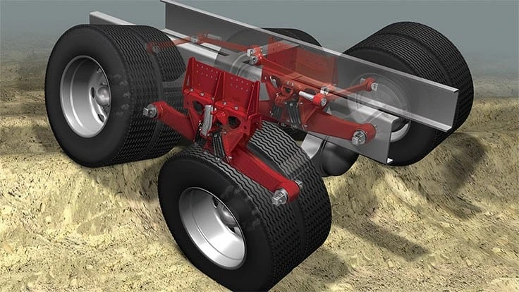 Hendrickson's Haulmaax EX suspension