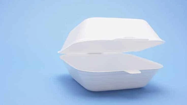 Styrofoam container