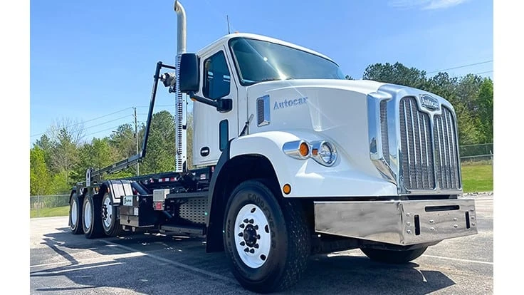 autocar refuse truck