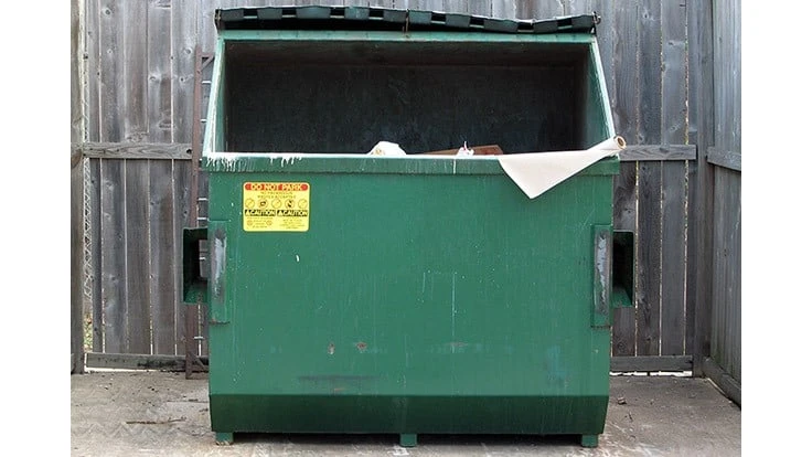 commercial garbage bin