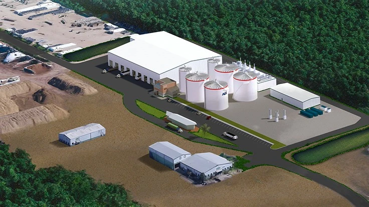 anaerobic digester facility