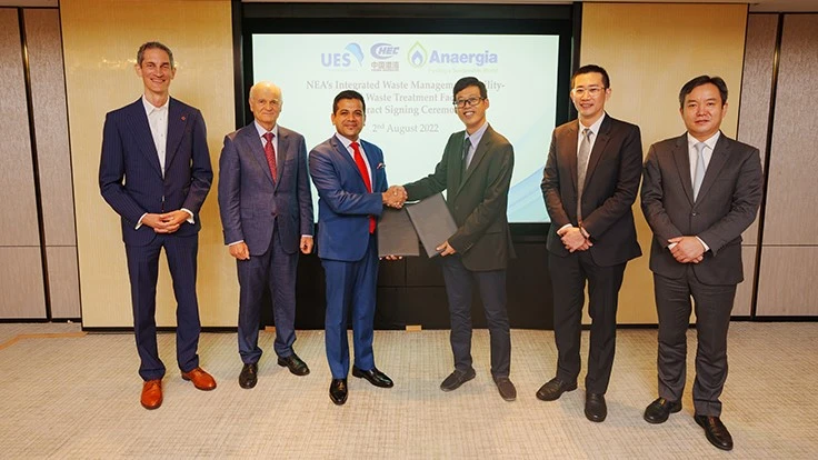 anaergia singapore contract