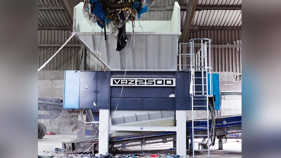 Vecoplan VRZ 2500 preshredder
