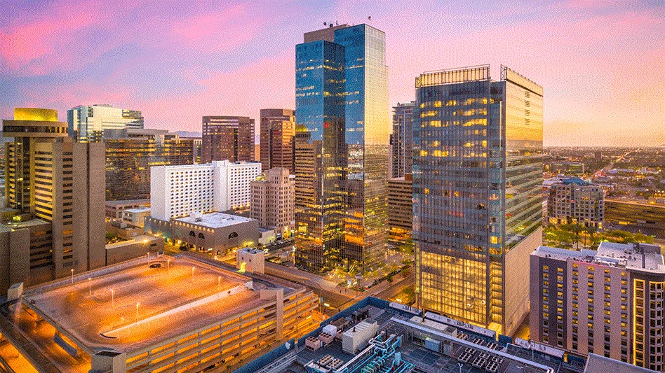 Phoenix skyline