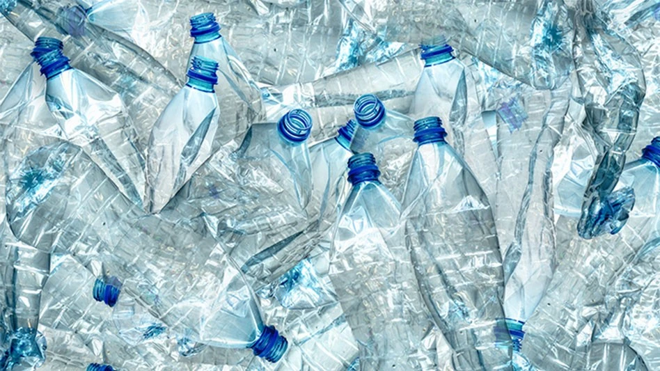 Plastic water bottles