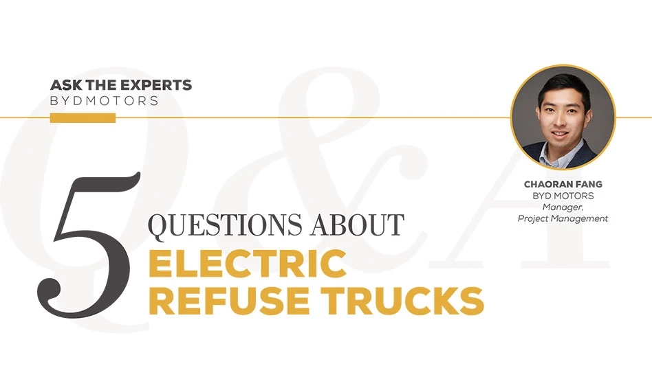 5 questions about electric refuse trucks byd