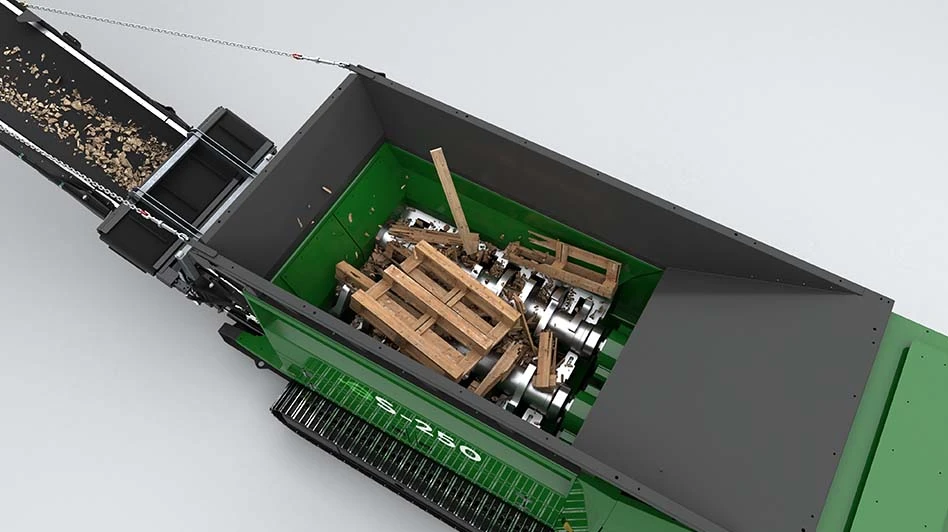 mccloskey wood shredder