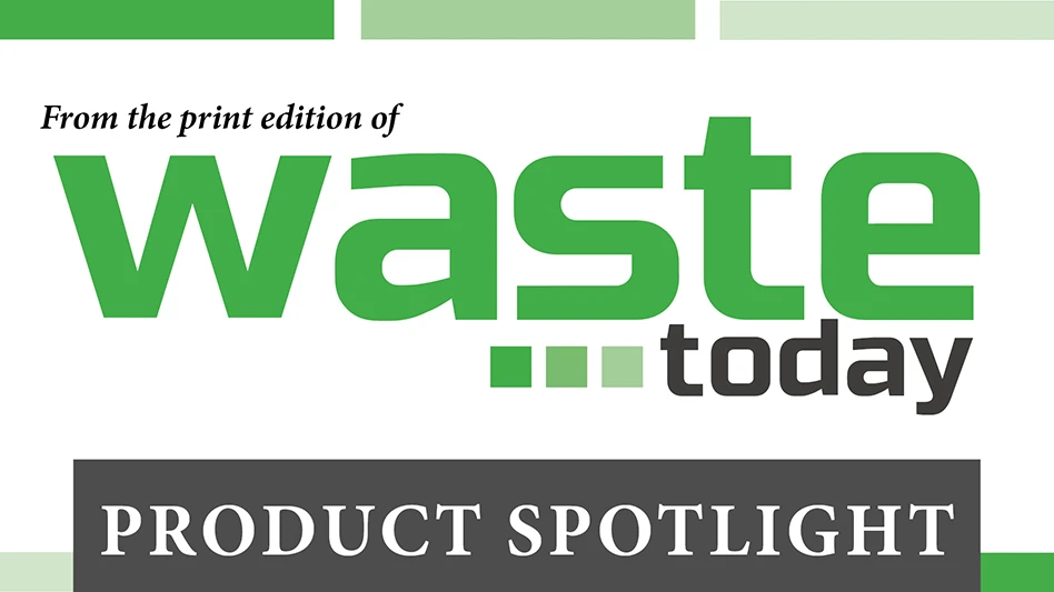 waste expo logo with the words product spotlight below