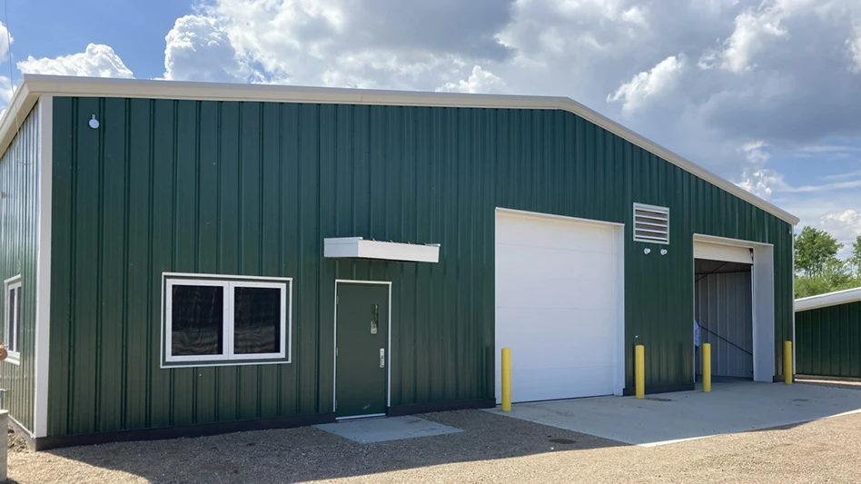 the administrative portion of the Frog Lake First Nations Transfer Station