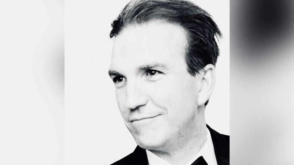 black and white head shot of Kevin Schubert of Rubicon Technologies Inc.