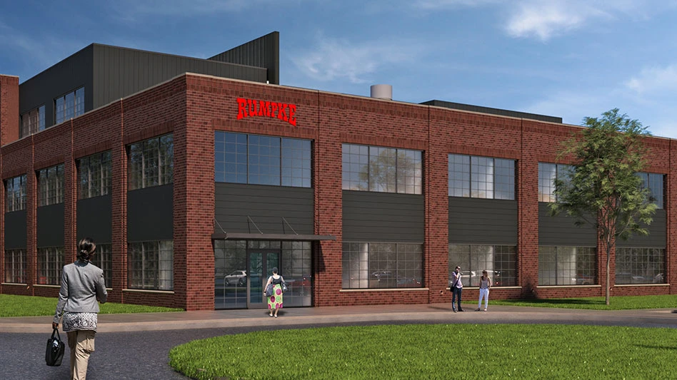 Rendering Rumpke Waste & Recycling MRF Columbus, Ohio