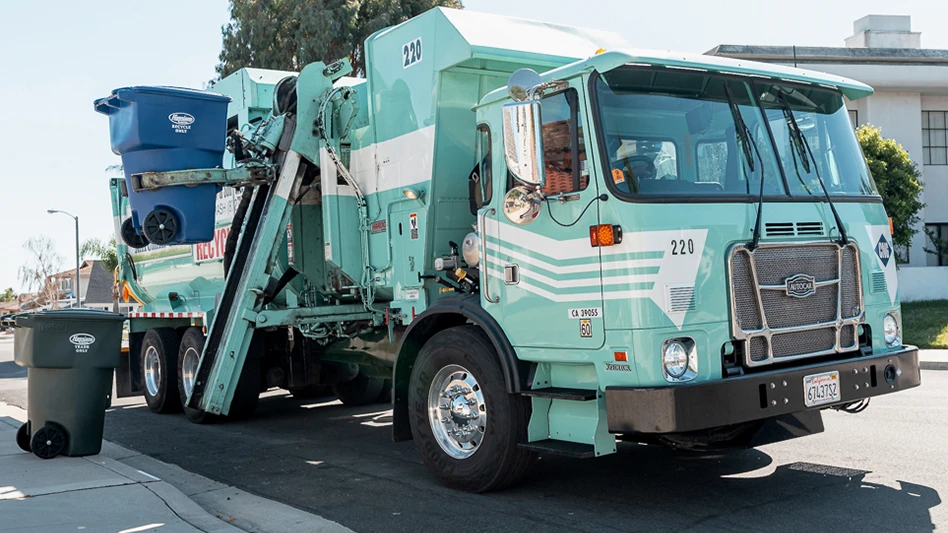 harrison recycling truck
