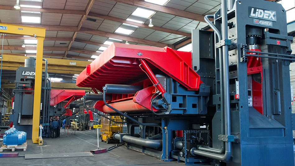 Scrap shears, such as the Lidex, are among the equipment that Copex manufactures.