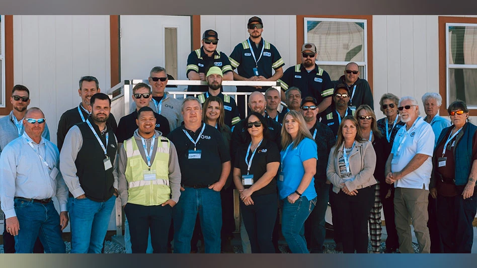 group of people smiling