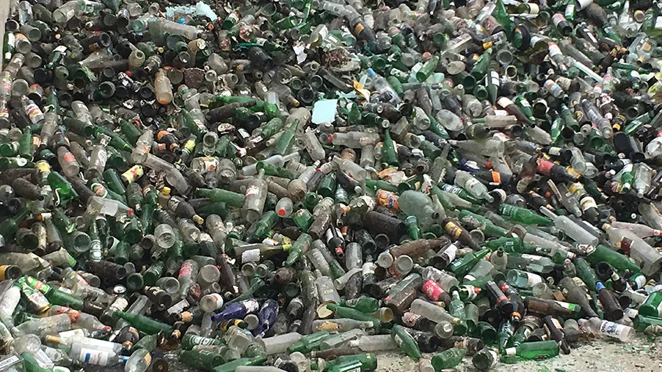 glass bottle recycling