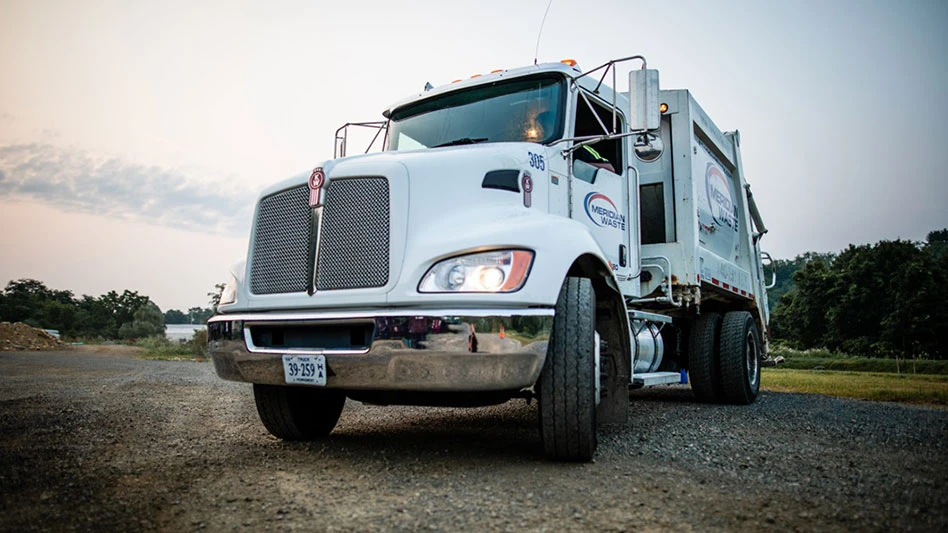 meridian waste truck