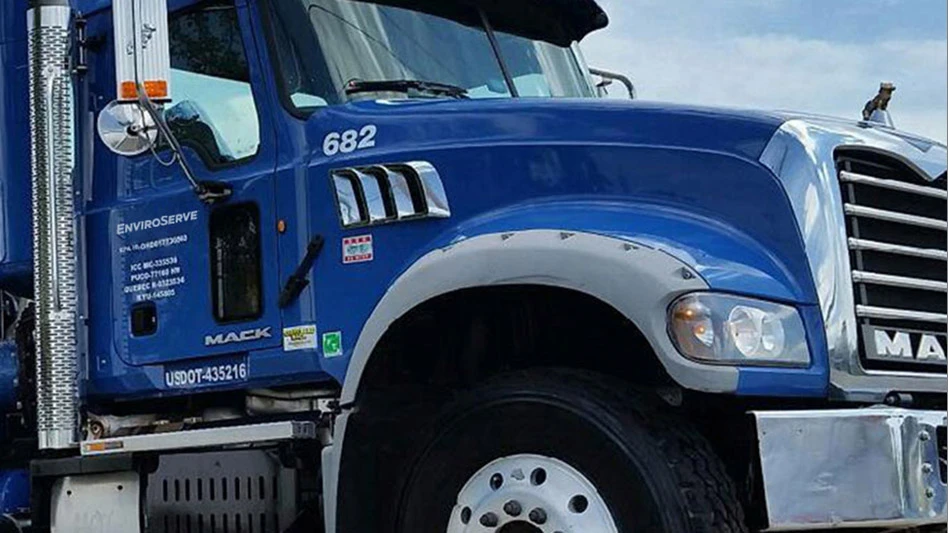 enviroserve specialty waste truck