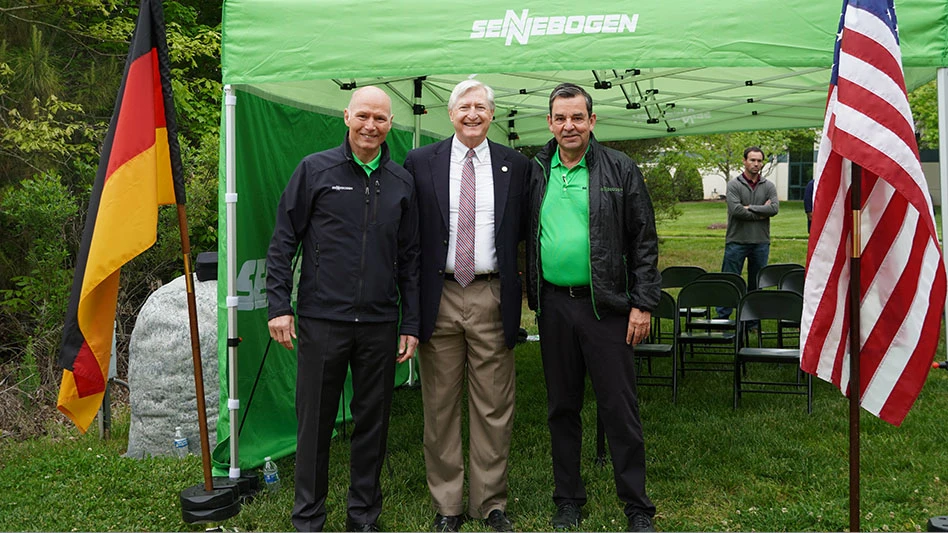 sennebogen groundbreaking north carolina