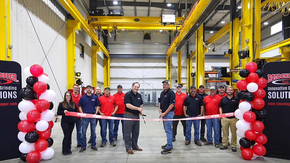 rotochopper ribbon cutting 2024