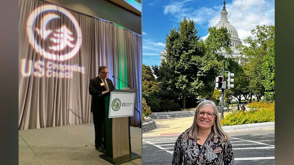 Frank Franciosi, left and Linda Norris-Waldt, right